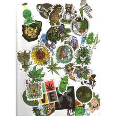 Stickers for Water Bottles, 420 Stickers for Teens Adults, Vinyl Waterproof