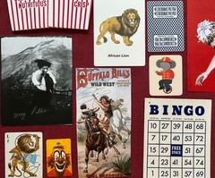 Circus Carnival Ephemera Lot Junk Journal scrapbooking 64 + pieces Kit Bundle