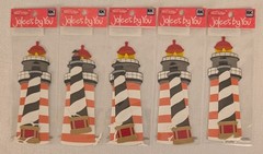 Lot 5 Jolee’s by You Lighthouse Scrapbook Stickers JJDB009B EK Success 2002