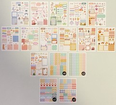 6″ x 8″ Planner Sticker Books – Set of (2) Books each w/ 1700+ Stickers