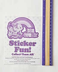 Lisa Frank Stickers Rainbow Butterfly Dragonfly Sheet Sticker Fun Butterflies