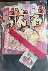 Pink Ephemera Bundle 125+ Pieces Scrapbook Junk Journal Vintage Paper Craft Lot
