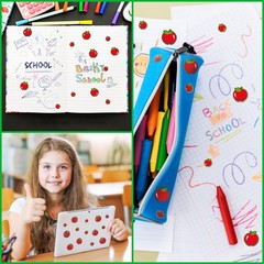 LINAYE Apple Stickers for Kids 1020 Count Fruit Shapes for Teacher Rewards, …