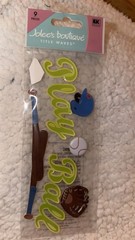 Jolee’s Botique Dimensional Stickers Baseball Play Ball