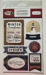 Carta Bella Adhesive Layered Stickers-Variations Available-You Choose