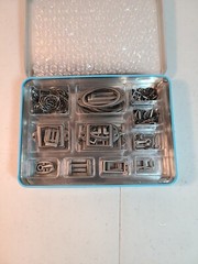 Stampin Up HODGEPODGE HARDWARE, embellishments kit, Styled Vanilla #105515