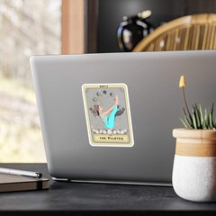 Pilates Stickers, The Pilates Tarot Card Sticker