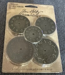 NEW/UNSUED IN PKG*TIM HOLTZ METAL TIMEPIECES #TH92831 GO WITH HOLTZ GAME SPINNER