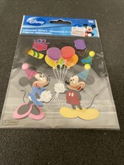 EK Success Jolee’s Boutique Disney Mickey Mouse Dimensional Birthday Stickers