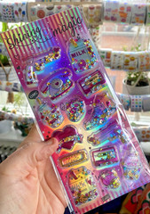 Super Huge Lot Of Cute Kawaii Korean + Japanese Stickers: Shaker, Mini, Glitter+