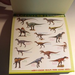 Japanese Dinosaurs Stickers book 209 Stickers Shogakkan NEO