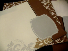 Creative Memories Divine Browns, Red, Mixed Lot, Unused, Loose, 33 Sheets.