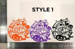 HALOWEEN THEME PAPER DIECUT FOR CRAFT SCRAPBOOKING CARDMAKING EMBELISHMENT