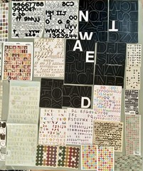 DE-STASH Alphabet Stickers Incomplete! 48 Sheets! Sticko, Scenic Route, K & Co