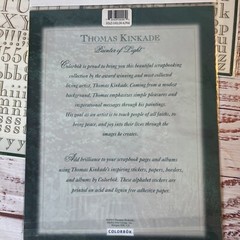 4 Packages Thomas Kincade Gold Caslon Alphabet Painter Of Light Sticker Sheets