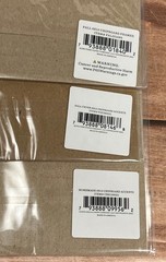 Echo Park Fall & Homemade Chipboard Accents & Frames Lot Of 3 AUTUMN