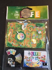 The Game of Life Game RARE Hasbro Jolee’s Boutique 3D Sticker Scrapbook Craft