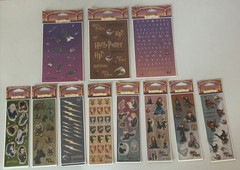 Harry Potter Stickers Lot of 11 Packages New Sealed 2004 Each Pack Has 2 Sheets
