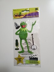 EK Jolees Dimensional Stickers ~ The Muppets…..Standing Kermit. HTF