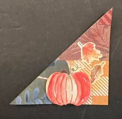 #2704 Fall Scarecrow Handmade Ephemera Embellishment Set Tags Clusters Corners