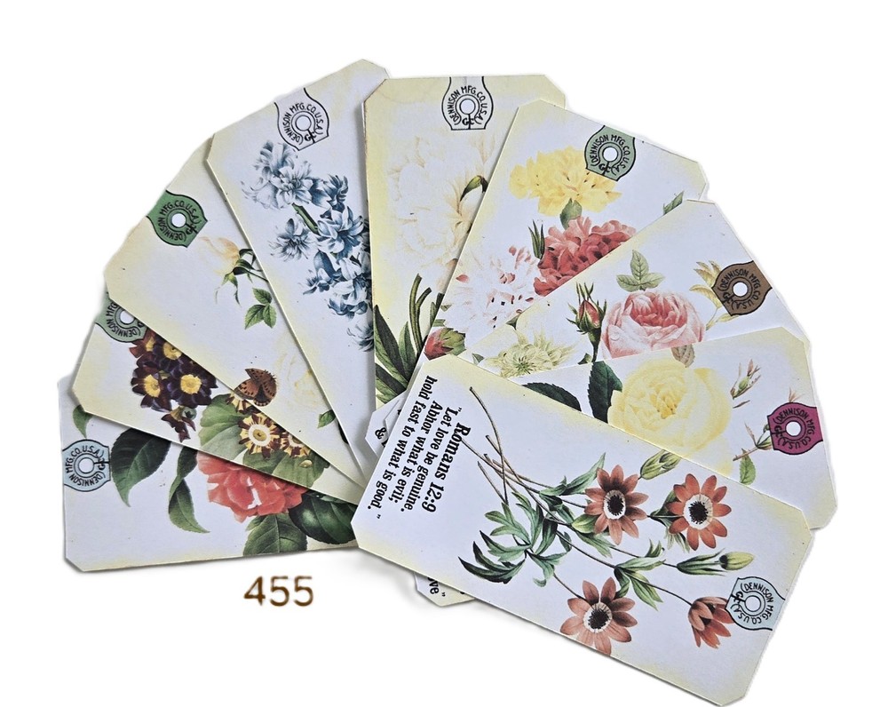 Bible Verse Tags Ephemera Scrapbooks Junk Journal 455
