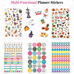 Planner Stickers – 28 Sheets, Journal Stickers for Monthly, Weekly and Daily, 13