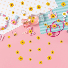 50 Pcs Flatback Resin Daisy Flowers Daisy Flower Epoxy Beads Charms Mini Decorat