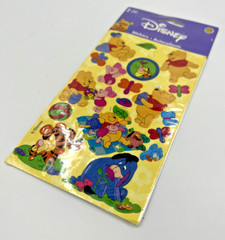 Vintage Disney Sandylion Stickers WINNIE THE POOH Tigger Piglet Eeyore 2 sheets