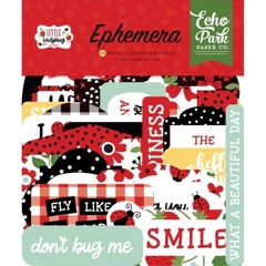 Crafts EP Die Cuts Little Lady Bug Sending Bugs & Kisses Lady Luck Fantastic Fly