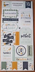 ECHO PARK CHIPBOARD PHRASES~IT’S A BOY~ LARGE 6″X13″~ BABY BOY~ NEW BABY