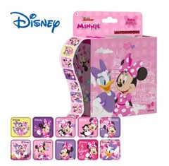 Disney 2 Pack Kids Stickers Mickey And Minnie, 200 Pcs 1-1/2 Inch Self Adhesive