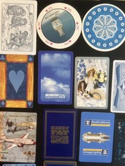 Lot of 500 Single Playing Cards vintage to modern collect craft, variety mixed