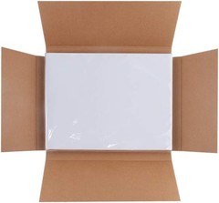 Versatile 8.5×11 Full Sheet Matte Sticker Paper – 100 Labels for Crafting