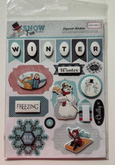 Carta Bella Adhesive Layered Stickers-Variations Available-You Choose