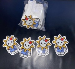 (3) Hello Kitty x Chief Keef Glo Gang Decal Stickers 2 inches collection
