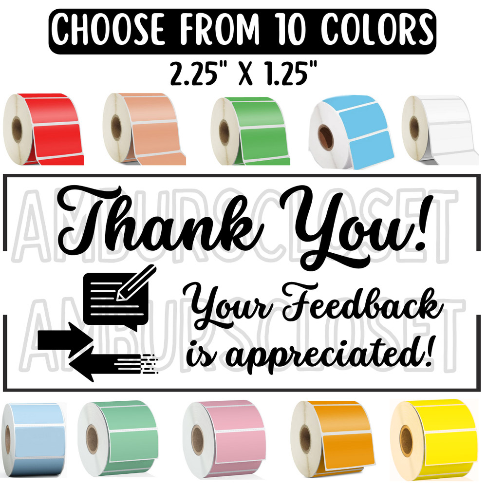 THANK YOU STICKERS WATERPROOF 2.25″ HANDMADE LABELS SEALS Review FEEDBACK