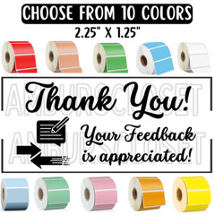 THANK YOU STICKERS WATERPROOF 2.25″ HANDMADE LABELS SEALS Review FEEDBACK
