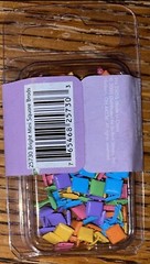 JoAnn Scrap Essentials Bright Mini Square Brads Scrapbook Paper Crafts 100 pcs