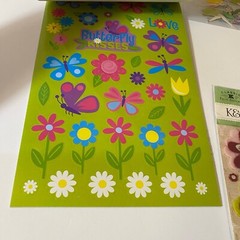 Jolee’s Boutique K&Company Recollections Fairies Spring Scrapbook Stickers