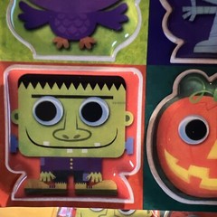Puffy Stickers Halloween Stickety Doo Da Spooky Owl Pumpkin Mummy 2 Sheets NIP