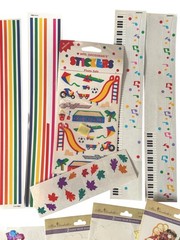 40+ Partial Sticker Sheets 80s 90s Hallmark Sandylion Grossman Junk Journal Lot