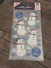 Sticko Christmas Stickers | 3 Pack | New In Pack | 38 Stickers Total