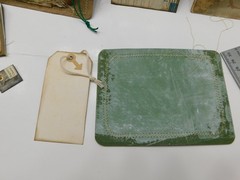 Junk Journal Add-Ons Handmade Tags Card Envelope File Clipboard Ephemera Set 6