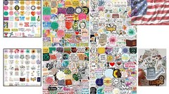 Assorted 220Pcs Christian Stickers – Ideal for Journaling and Scrapbooking