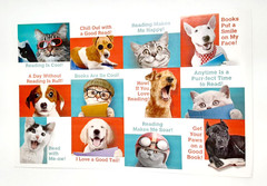 Scholastic reading pets large sticker sheet
