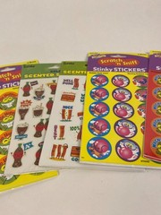 Vintage Eureka Trend SEALED New Scratch And Sniff Scented Stinky Stickers