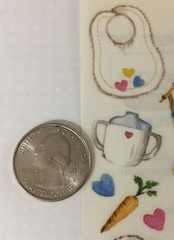 YUMMY BABY Stickers(10pc)Frances Meyer•Highchair•Feeing•Food•Sippy Cup•Bib•Plate