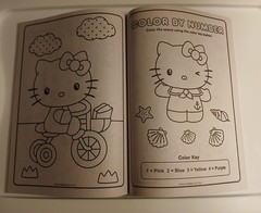 Hello Kitty Coloring, Activity, Stickers, Cards Bundle. Brand New