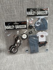Harley-Davidson scrapbooking sticker collage EK success Motorcycle Gear Clothes