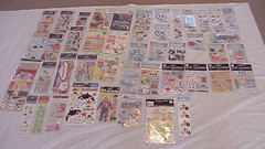 Scrapbook Sticker Lot of 46 Jolee Soft Spoken Recollections Sticko Plus more